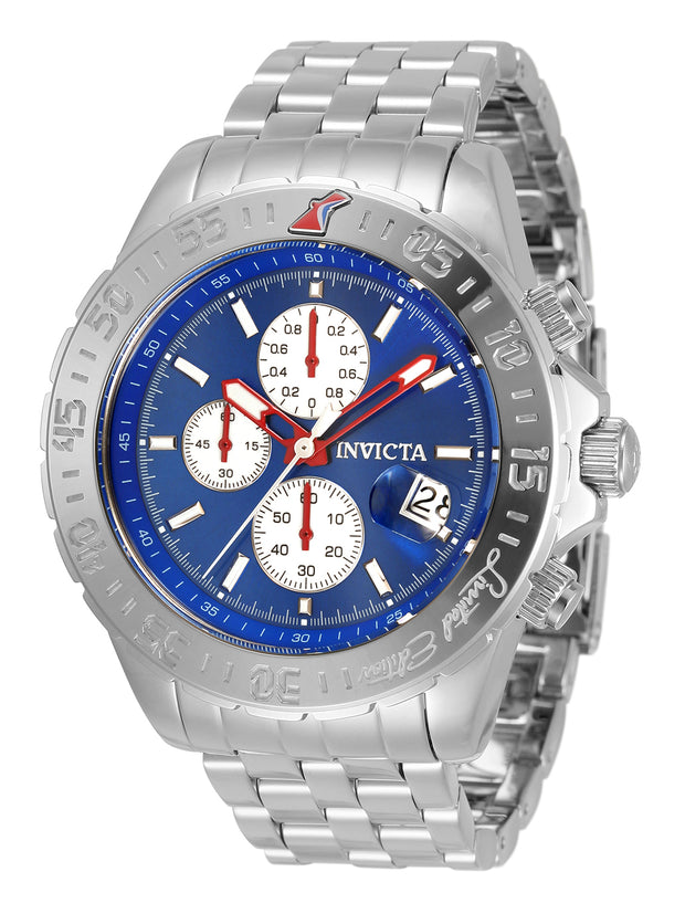Invicta Men's 33501 CRUISELINE Quartz Multifunction Blue Dial Watch