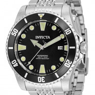 Invicta Men's 33502 Pro Diver Automatic 3 Hand Black Dial Watch