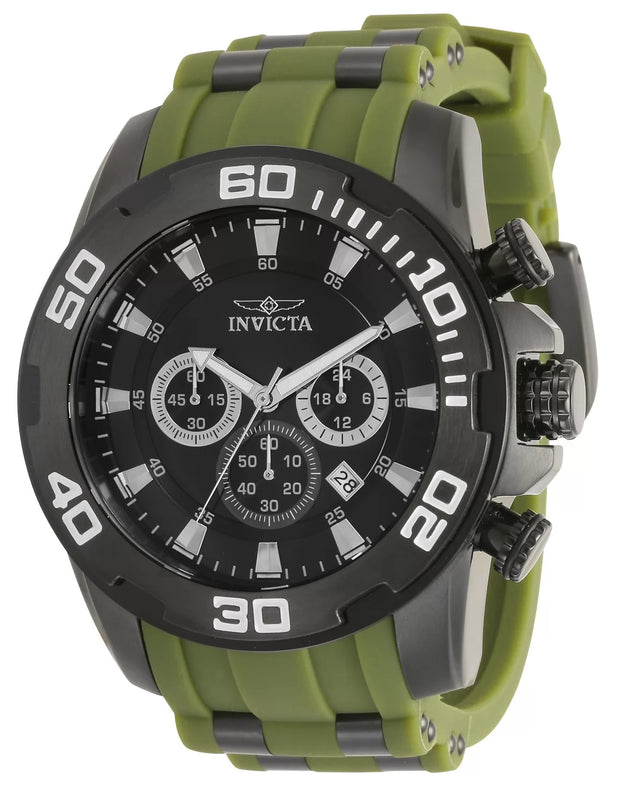 Invicta Men's 35399 Pro Diver Quartz VD53 Black Dial Watch