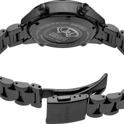 SEIKO SFJ007 Prospex Speedtimer Black Dial Chronograph Men's Watch
