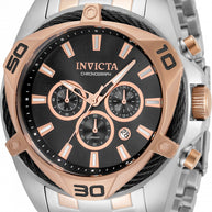Invicta Men's 34129 Bolt Quartz Chronograph Black Dial Watch