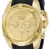 Invicta Men's 34142 Bolt Quartz Chronograph Gold Dial Watch