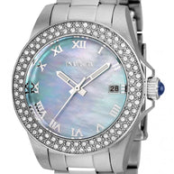 Invicta Women's 36071 Angel  Quartz 3 Hand Light Blue Dial Watch