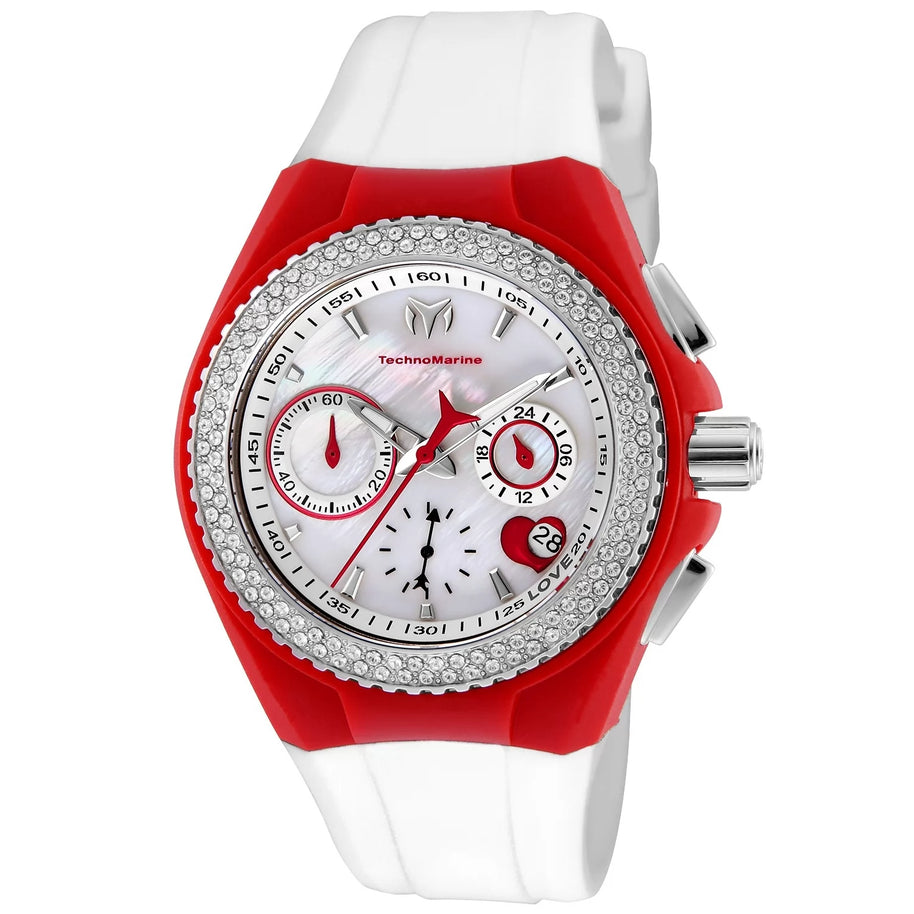 Technomarine Women's TM-117001 Cruise  Quartz Multifunction White Dial Watch