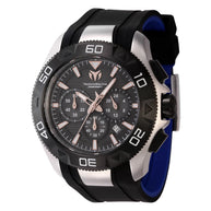 Technomarine Men's TM-622002 UF6 None Quartz Chronograph Black Dial Watch