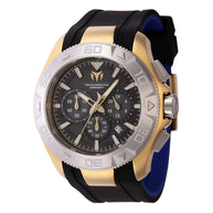 Technomarine Men's TM-622005 UF6 None Quartz Chronograph Black Dial Watch