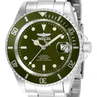 Invicta Men's 35690 Pro Diver Automatic 3 Hand Military Green Dial Watch