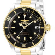 Invicta Women's 35714 Pro Diver Automatic 3 Hand Black Dial Watch
