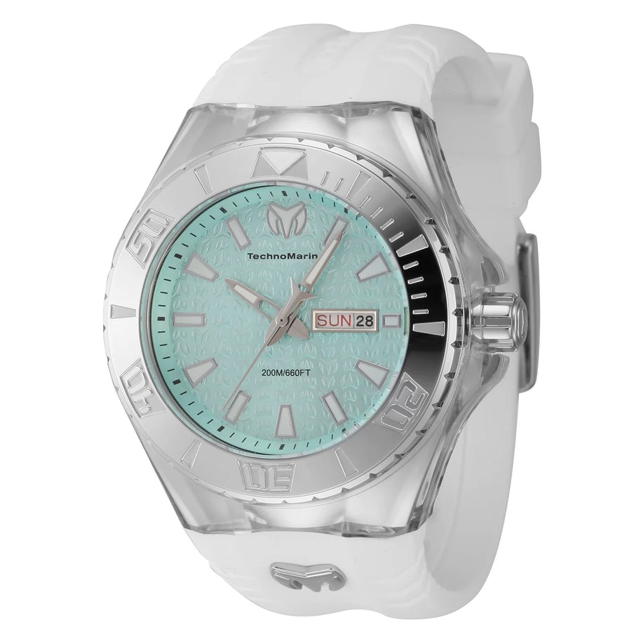 Technomarine Men's TM-122010 Cruise Quartz 3 Hand Turquoise Dial Watch
