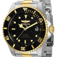 Invicta Men's 36973 Pro Diver  Automatic 3 Hand Black Dial Watch