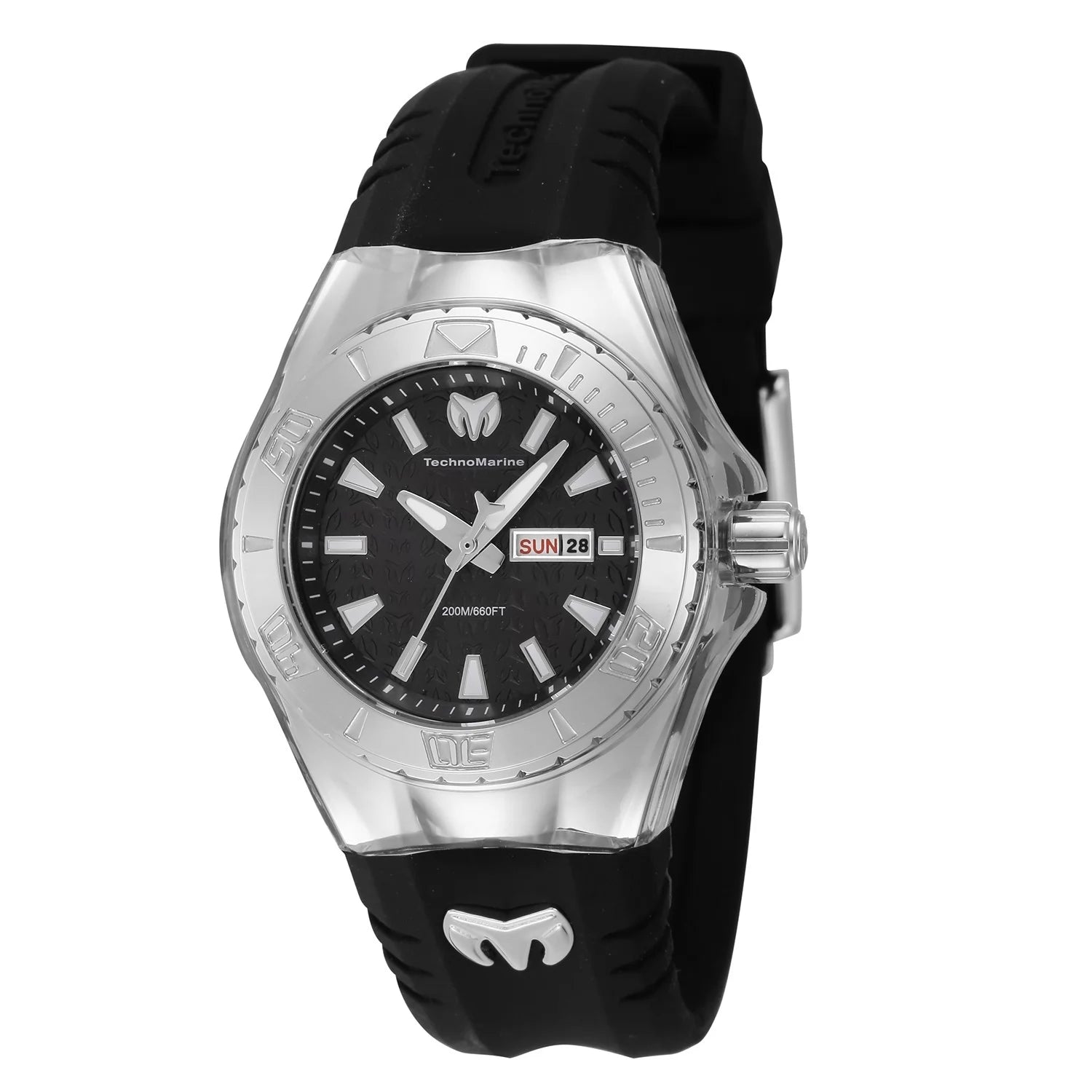 Technomarine Women's TM-122015 Cruise Quartz Black Dial Watch