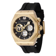 Technomarine Men's TM-523007 Reef Quartz Chronograph Silver, Black Dial Watch