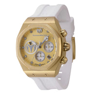 Technomarine Women's TM-523008 Reef Quartz Chronograph Gold, Silver Dial Watch