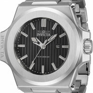 Invicta Men's 34730 Akula Quartz 3 Hand Gunmetal Dial Watch