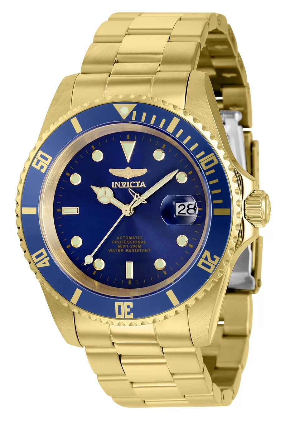 Invicta Men's 8930OBXL Pro Diver Automatic 3 Hand Blue Dial Watch