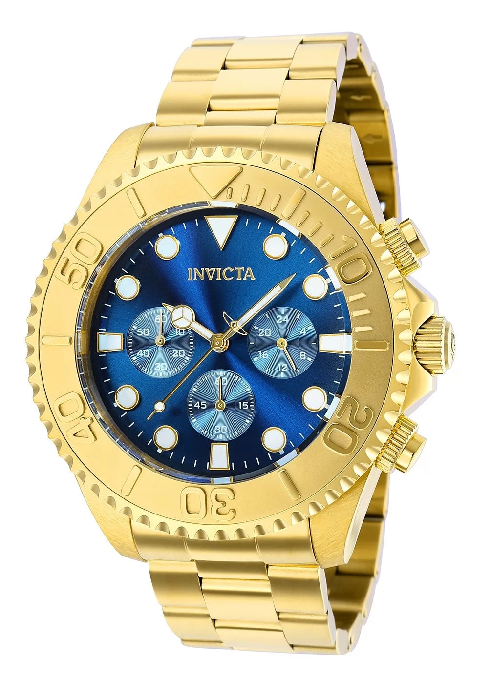 Invicta Men's 36974 Pro Diver Quartz Chronograph Dark Blue Dial Watch