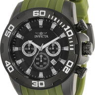 Invicta Men's 35399 Pro Diver Quartz VD53 Black Dial Watch