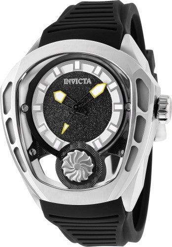 Invicta Men's 35442 Akula Automatic 3 Hand Black, Silver Dial Watch