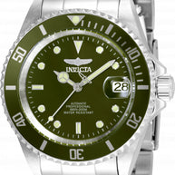 Invicta Men's 35690 Pro Diver Automatic 3 Hand Military Green Dial Watch