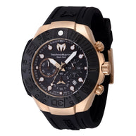 Technomarine Men's TM-523011 Reef Quartz Chronograph Black Dial Watch