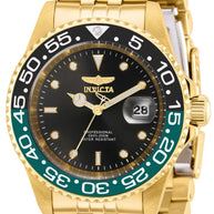 Invicta Men's 36043 Pro Diver Quartz 3 Hand Black Dial Watch