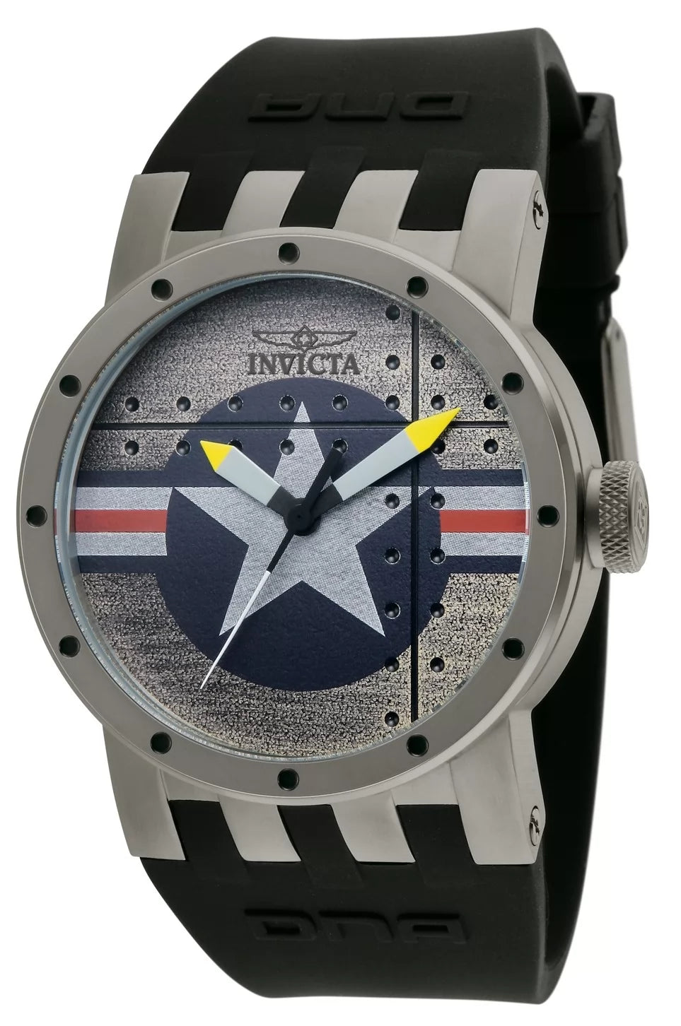 Invicta Men's 11649 DNA Quartz 3 Hand Silver Dial