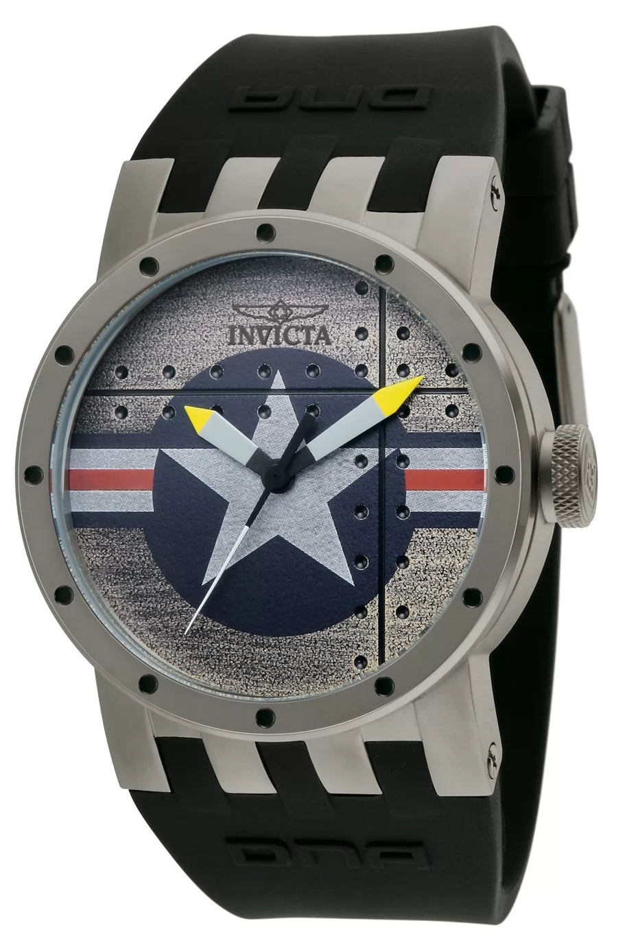 Invicta Men's 11649 DNA Quartz 3 Hand Silver Dial