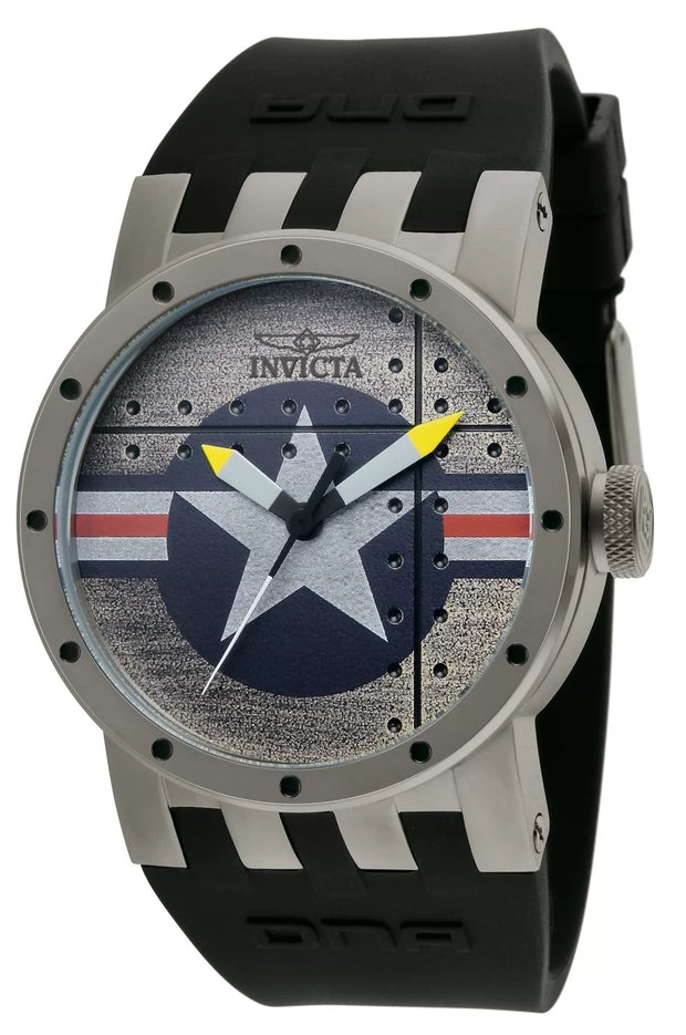 Invicta Men's 11649 DNA Quartz 3 Hand Silver Dial