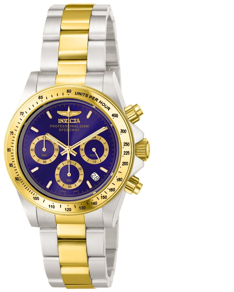 Invicta Men's 3644 Speedway Quartz Chronograph Blue Dial Watch