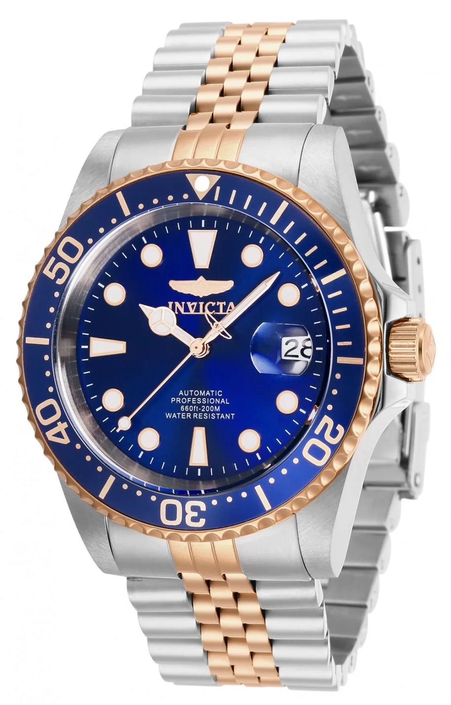 Invicta Men's 30098 Pro Diver  Automatic 3 Hand Dark Blue Dial Watch