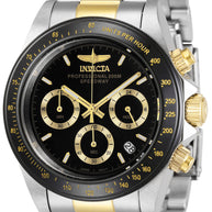 Invicta Men's 36743 Speedway Quartz Chronograph Black Dial Watch