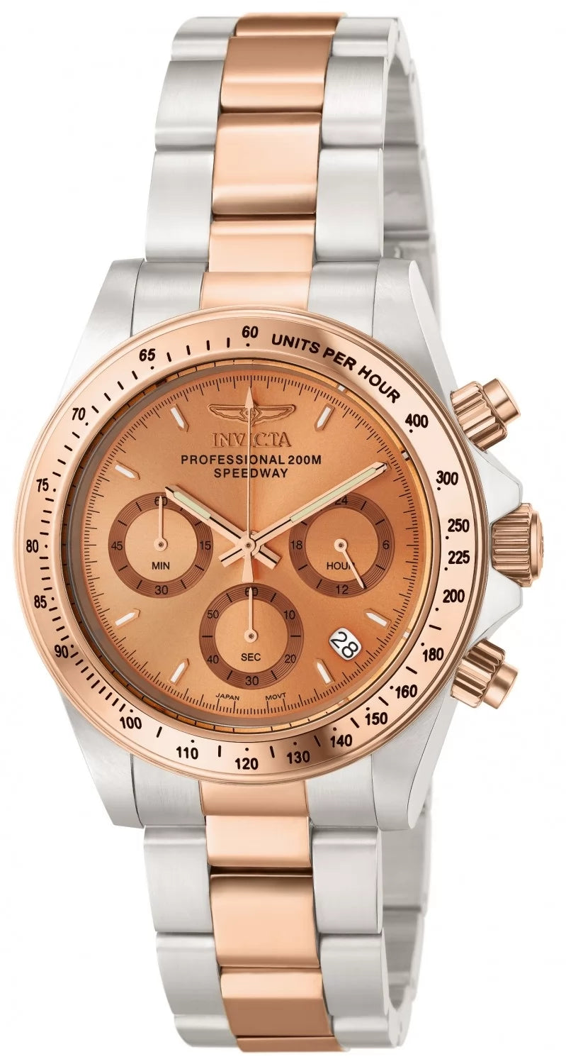 Invicta Men's 6933 Speedway  Quartz Chronograph Copper Dial Watch