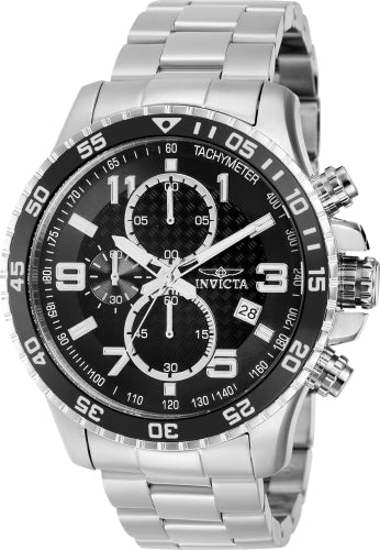 Invicta Men's 37146 Specialty Quartz Chronograph Black Dial Watch