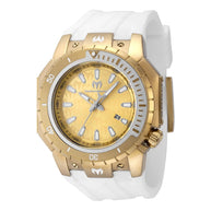 Technomarine Men's TM-224009 Manta  Quartz 3 Hand Gold Dial Watch