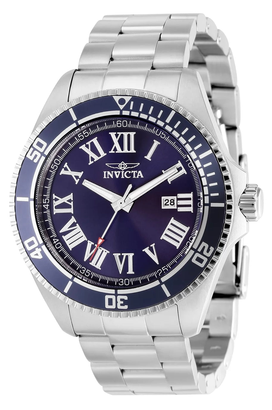 Invicta Men's 14999 Pro Diver Quartz 3 Hand Blue Dial Watch