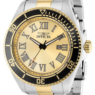 Invicta Men's 15000 Pro Diver Quartz 3 Hand Champagne Dial Watch