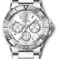 Invicta Women's 37315 Aviator Quartz Chronograph Silver Dial Watch