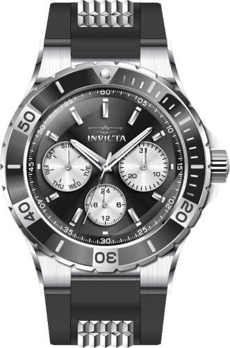 Invicta Women's 37316 Aviator Quartz Chronograph Black Dial Watch