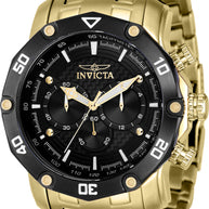 Invicta Men's 37725 Pro Diver Quartz Multifunction Black Dial Watch