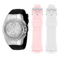 Technomarine Men's TM-124032 Cruise Quartz Chronograph White Dial Watch
