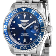 Invicta Women's 37161 Pro Diver Quartz 3 Hand Blue Dial Watch