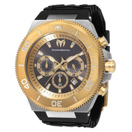 Technomarine Men's TM-224018 Manta Quartz Gold, Black Dial Watch