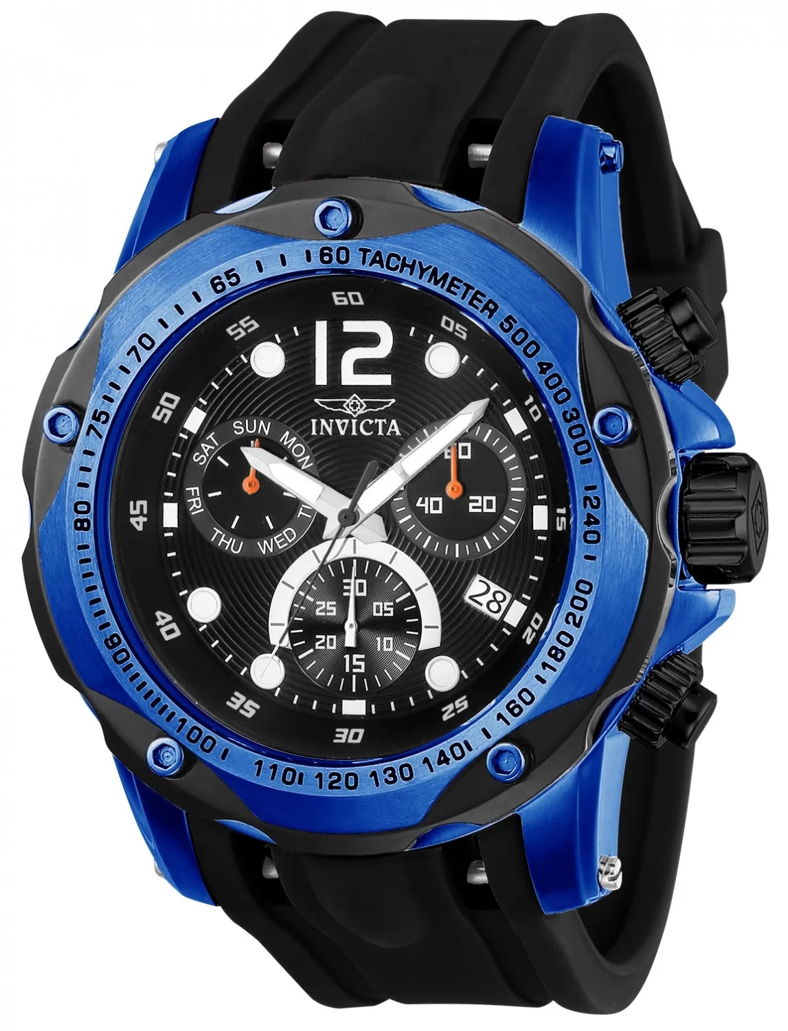 Invicta Men's 20074 Speedway Quartz Chronograph Black Dial Watch