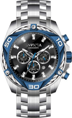 Invicta Men's 38572 Bolt Quartz Chronograph Black Dial Watch