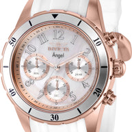 Invicta Women's 38755 Angel Quartz Chronograph White Dial Watch