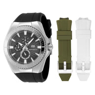 Technomarine Men's TM-124017 Cruise Quartz Chronograph Black Dial Watch