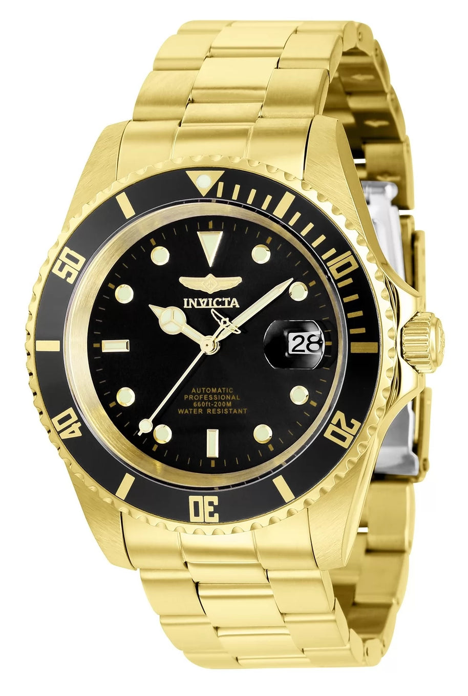 Invicta Men's 8929OBXL Pro Diver Automatic 3 Hand Black Dial Watch