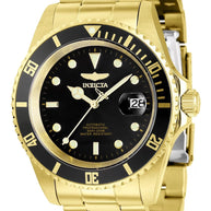 Invicta Men's 8929OBXL Pro Diver Automatic 3 Hand Black Dial Watch