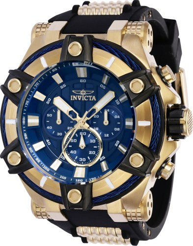 Invicta Men's 39187 Bolt Quartz Chronograph Blue Dial Watch