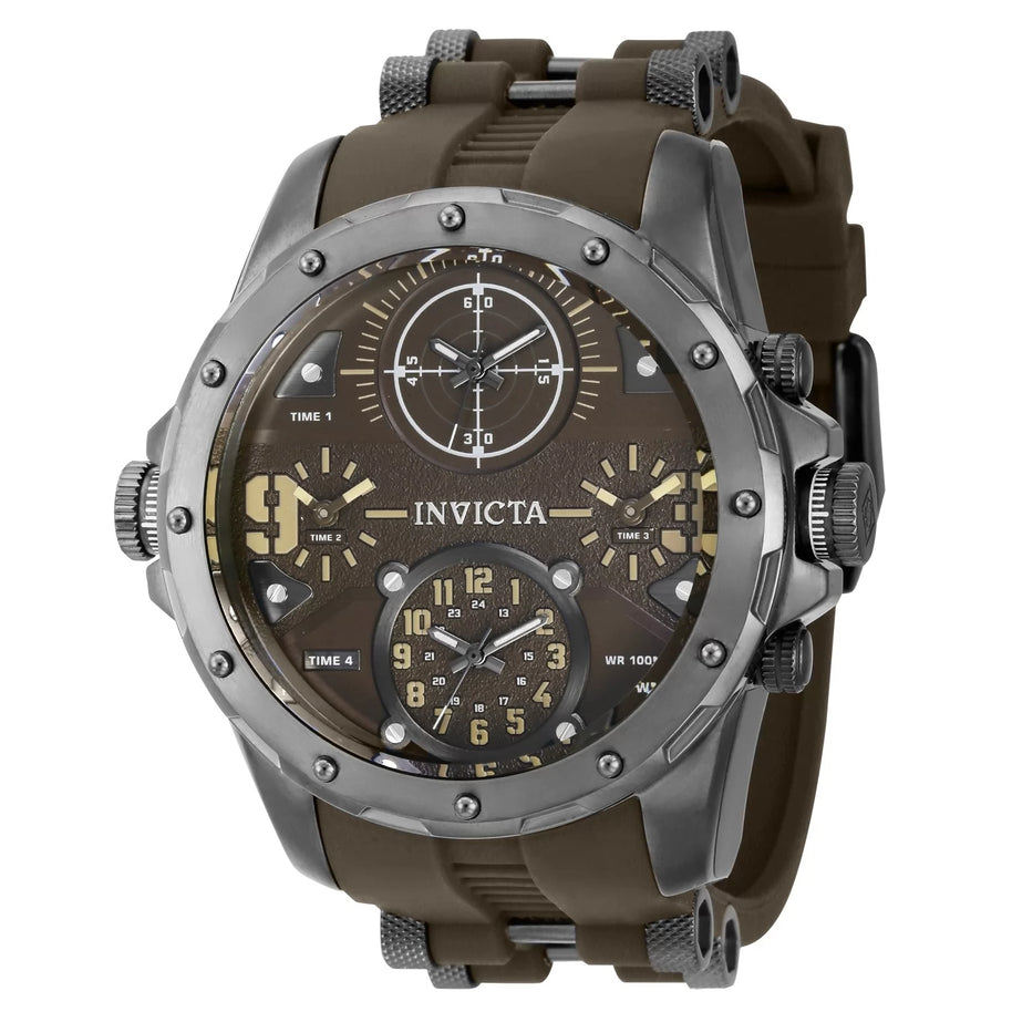 Invicta Men's 39357 Coalition Forces Quartz Chronograph Brown Dial Watch